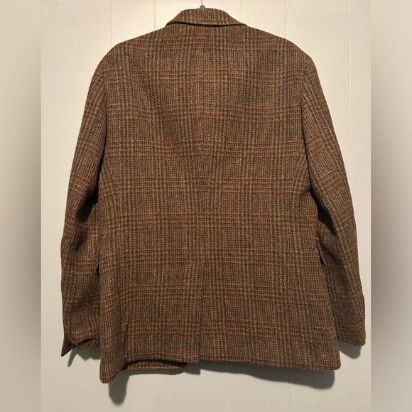 BNWT Polo Ralph Lauren Tweed Blazer Men’s Size 42 R with flip collar - Picture 2 of 10